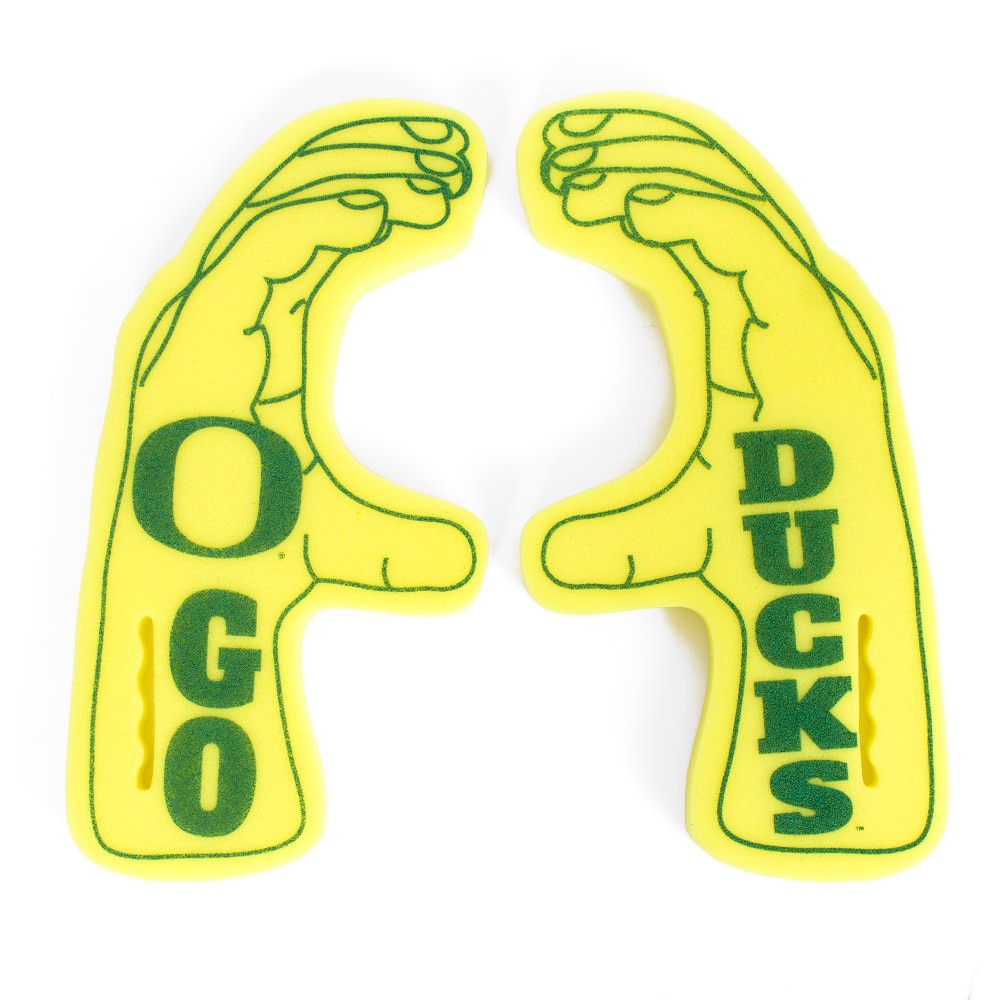 Classic Oregon O, Neil, Yellow, Accessories, Sports, 16", Set of Hands, Throw the O, Foam, 971164